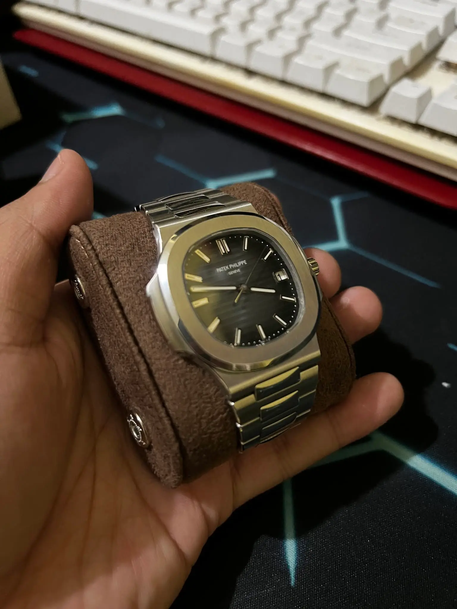 Datejust primită — prim-plan cadran